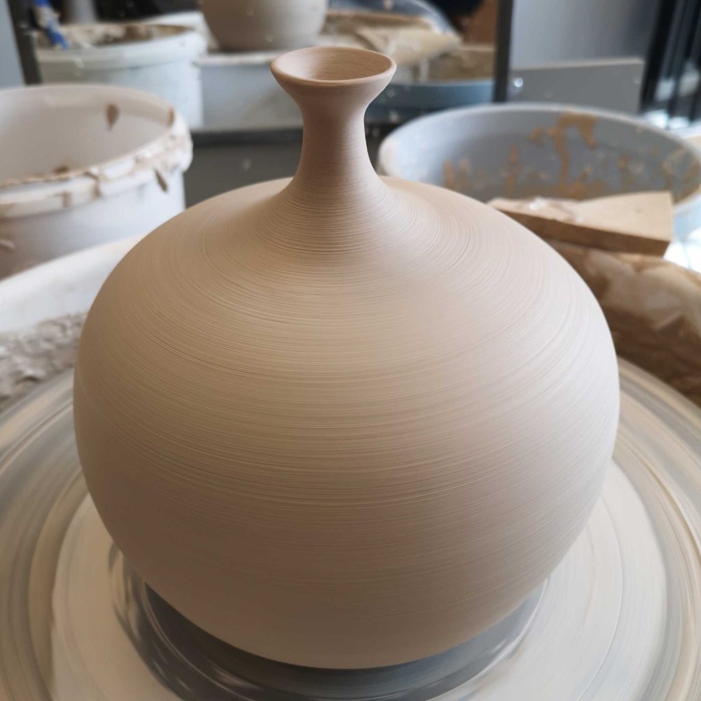 Drejad kurvig vas, tips om hur man drejar, Göteborg